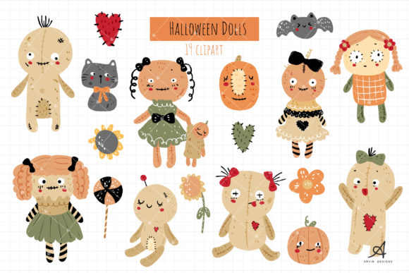 Download Halloween Scarecrow Doll, Spooky Doll - Doll Collection