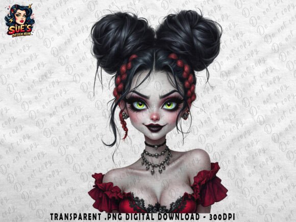 Download Gothic Doll Queen – Dark Fantasy Beauty - Dark fantasy Collection