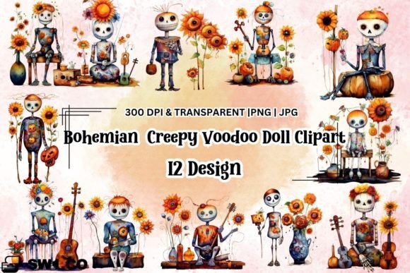 Download Bohemian Creepy Doll Clipart - Creepy doll Collection