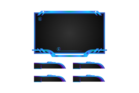 Download Modern Twitch Stream Panel Pack Template - Panel Collection