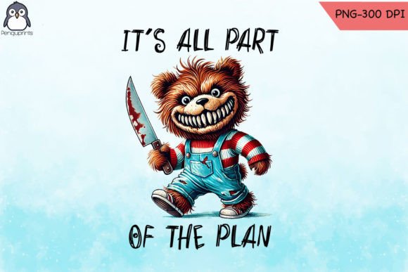 Download Horror Bear Doll Halloween PNG - Doll Collection