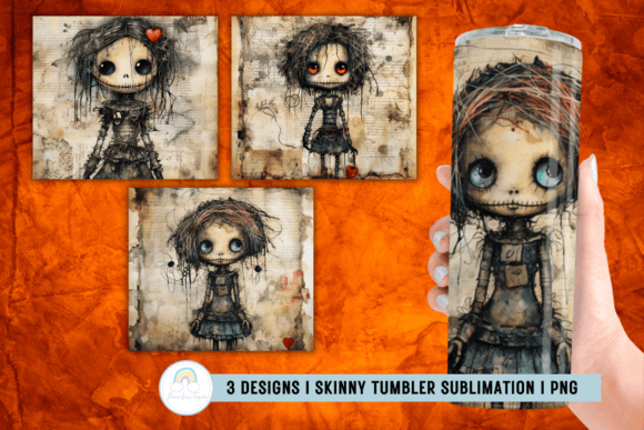 Download Horror Doll Tumbler Wrap - Doll Collection