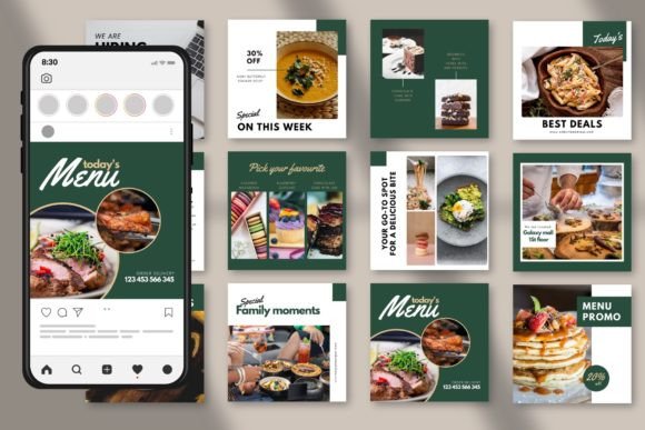 Download Restaurant Food Social Media Post - Food Collection