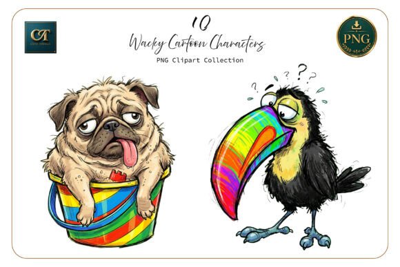 Download Crazy Expressive Pets and Wildlife PNG - Wildlife Collection