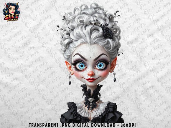 Download Victorian Gothic Doll – Dark Elegance - Doll Collection
