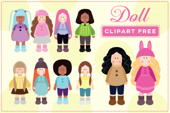 Download Doll Clipart Free - Doll Collection