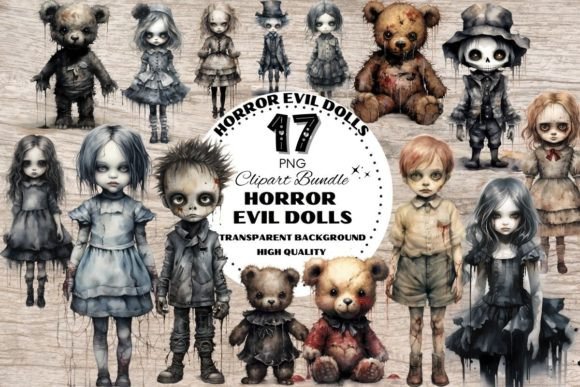 Download Creepy Horror Evil Dolls &amp; Teddy Bears - Doll Collection