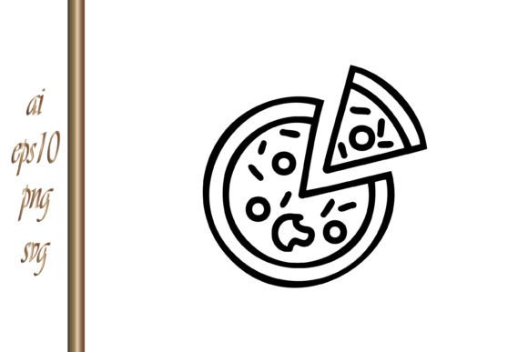Download Doodle Pizza Icon Sketch Food Vector - Food Collection