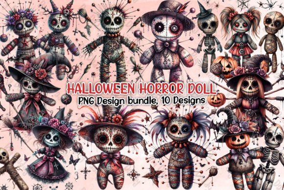Download Halloween Horror Doll Clipart PNG - Doll Collection