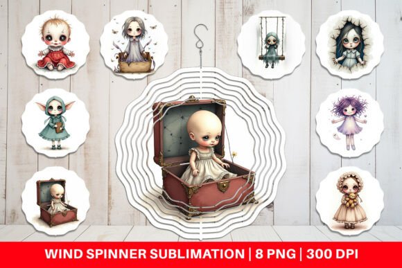 Download Wind Spinner Haunted Doll Spirits - Doll Collection